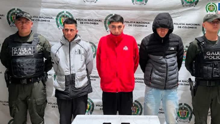 Imagen de Capturan banda que secuestraba conductores de plataformas en Bogotá para robarles