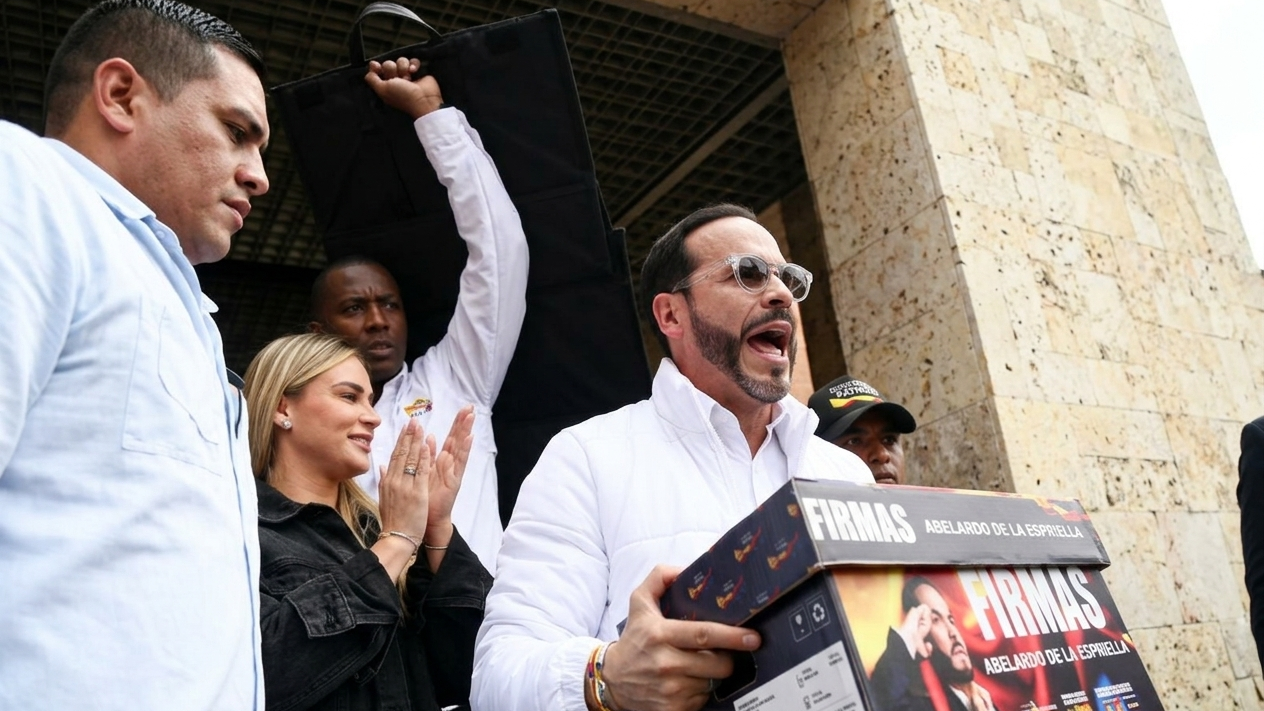 Imagen de Abelardo de la Espriella aseguró que no cuenta con el apoyo de partidos tradicionales: 