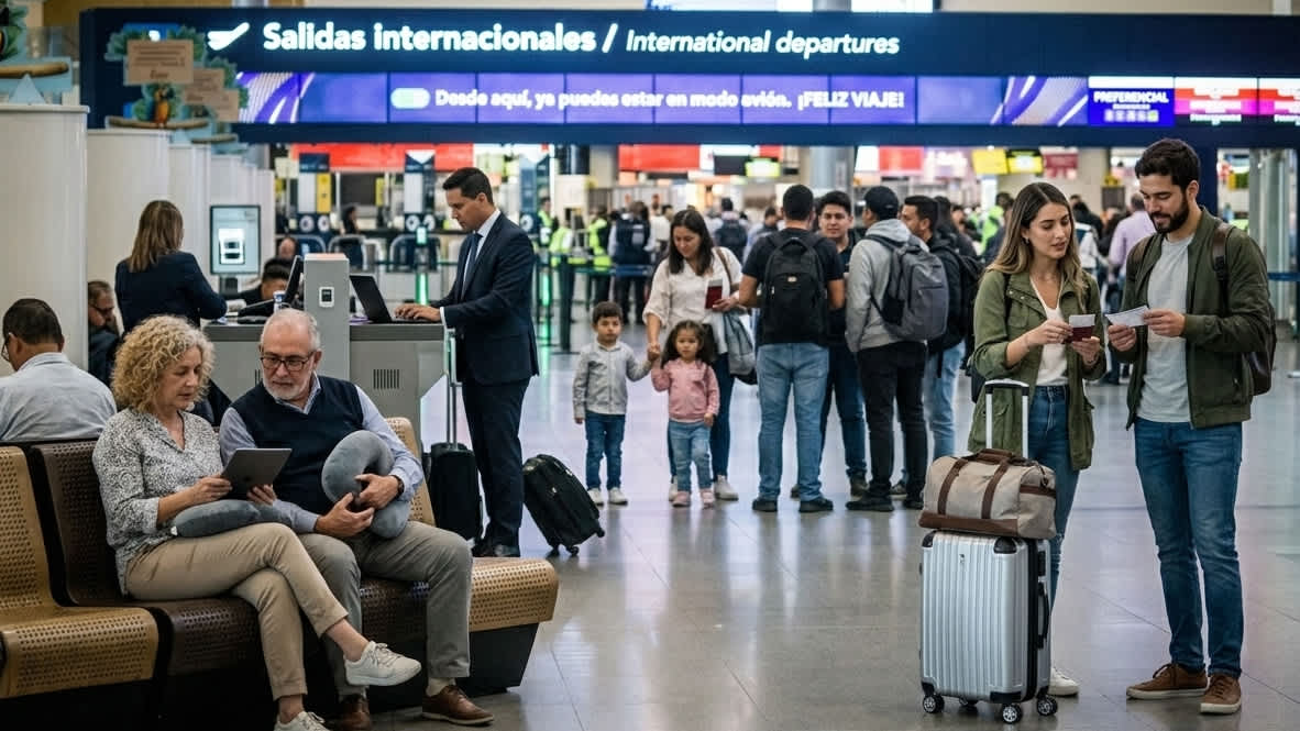 Imagen de Tráfico aéreo en Colombia supera los 10 millones de pasajeros en 2026