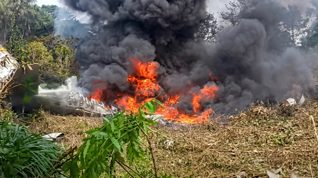 Imagen de Tragedia en la Fuerza Aérea: Avión Hércules se accidenta en Putumayo