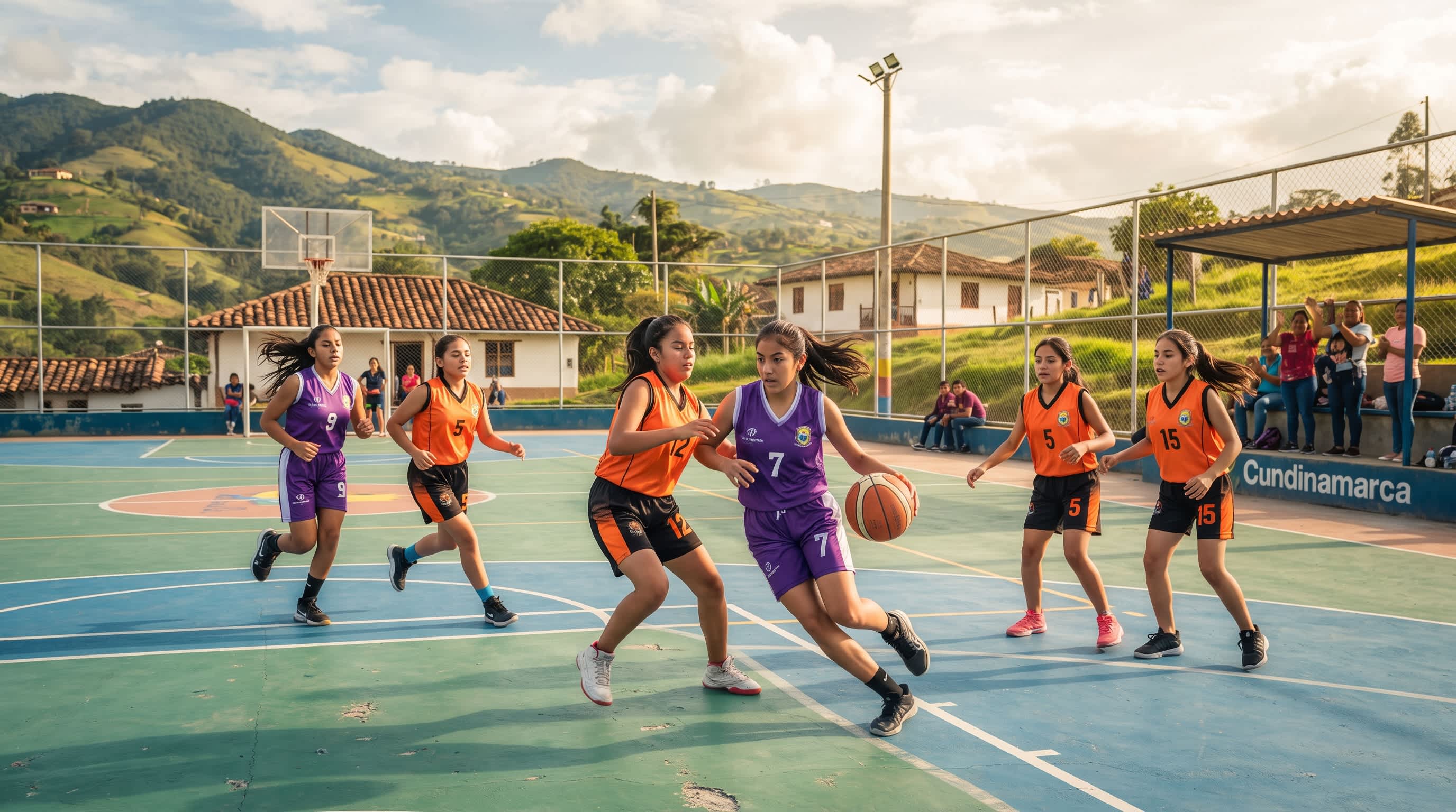 Imagen de Isabela Romero lidera el baloncesto Sub-15 de Cundinamarca desde Fusagasugá