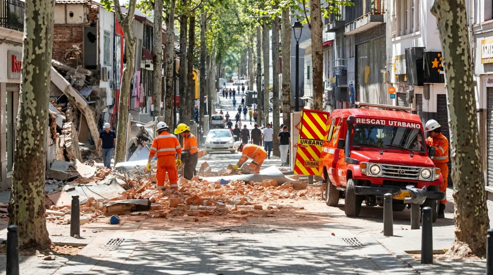 Imagen de Bomberos de Bucaramanga viajan a Manizales para apoyar rescates por el terremoto