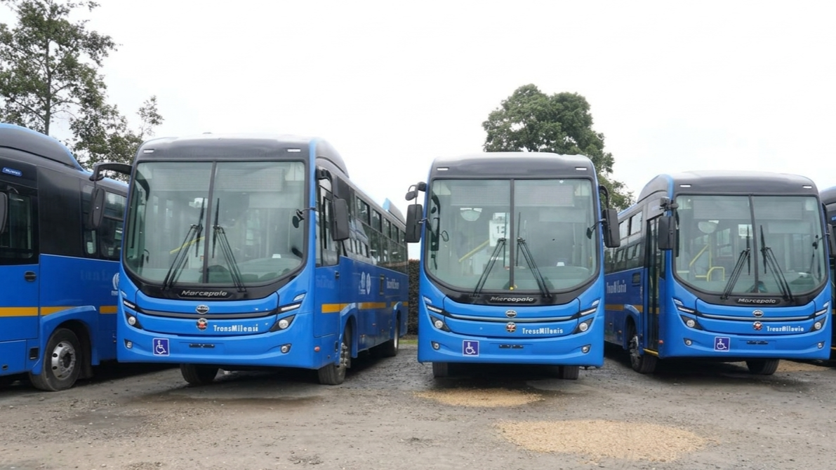 Imagen de TransMilenio suma 101 buses eléctricos para un transporte más limpio en Bogotá