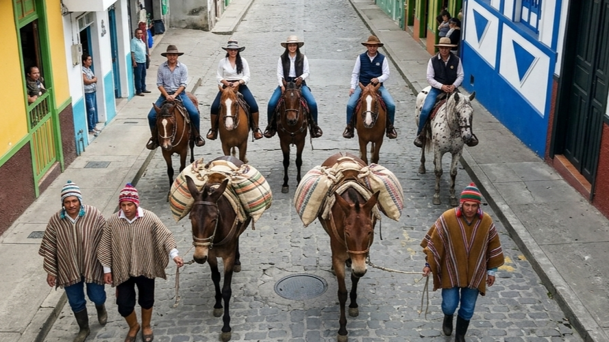 Imagen de Por qué no se permitirá la cabalgata en la fiesta nacional del café en Calarcá Quindío en 2026