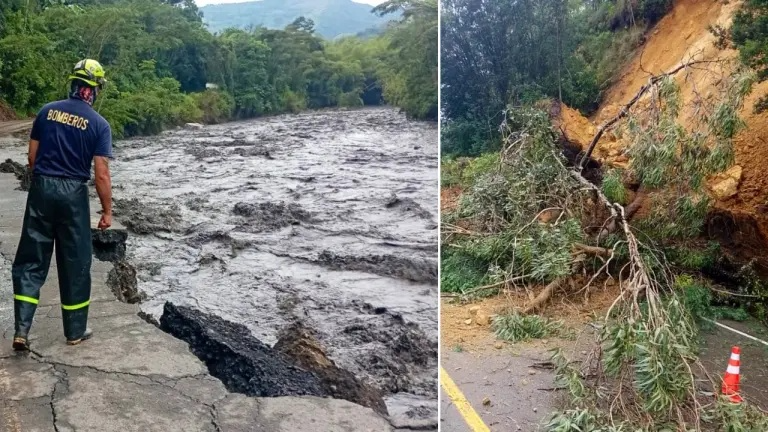 Imagen de Emergencias en Cundinamarca por lluvias: inundaciones afectan barrios y carreteras