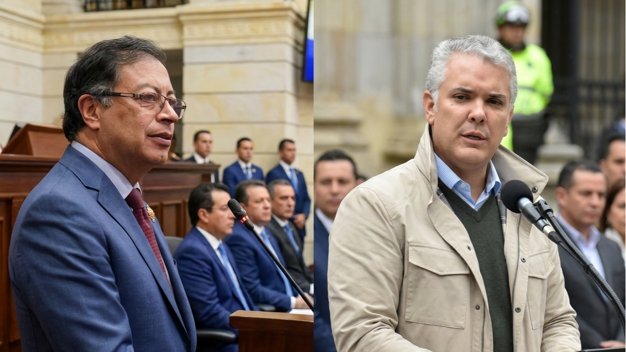 Imagen de Petro y Duque cruzan palabras por el Banco de la República y la economía