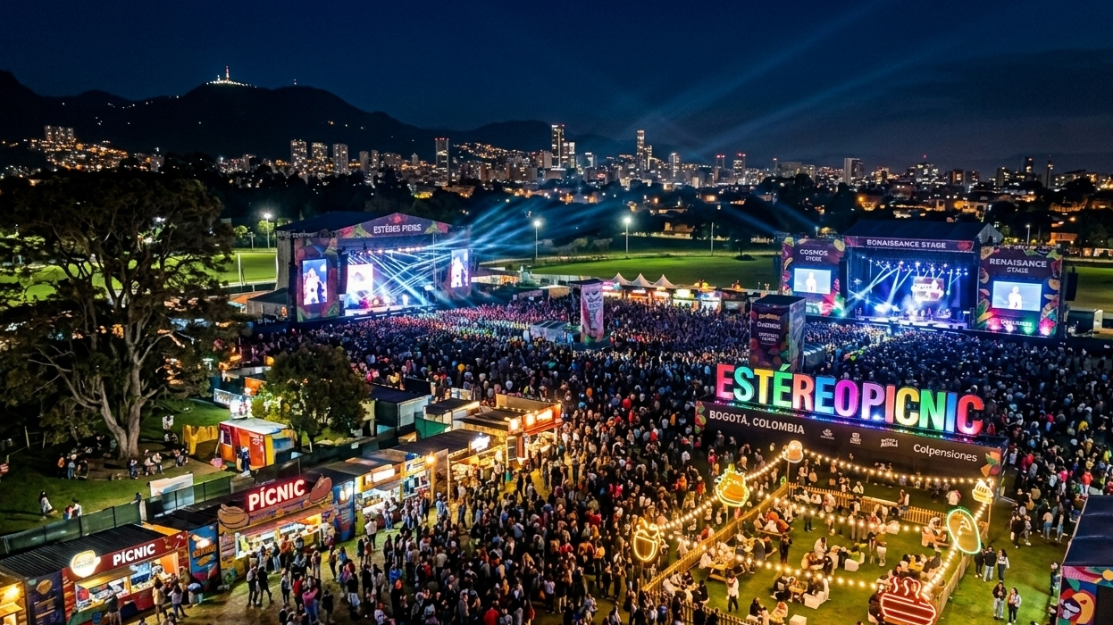 Imagen de Festival Estéreo Picnic 2026 dejaría un impacto de 194 mil millones de pesos en Bogotá