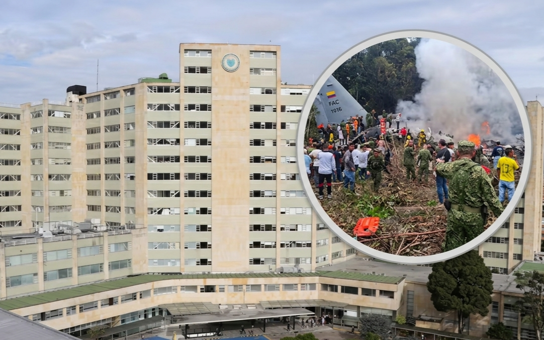 Imagen de Accidente aéreo en Putumayo: 27 heridos luchan por su vida en Hospital Militar