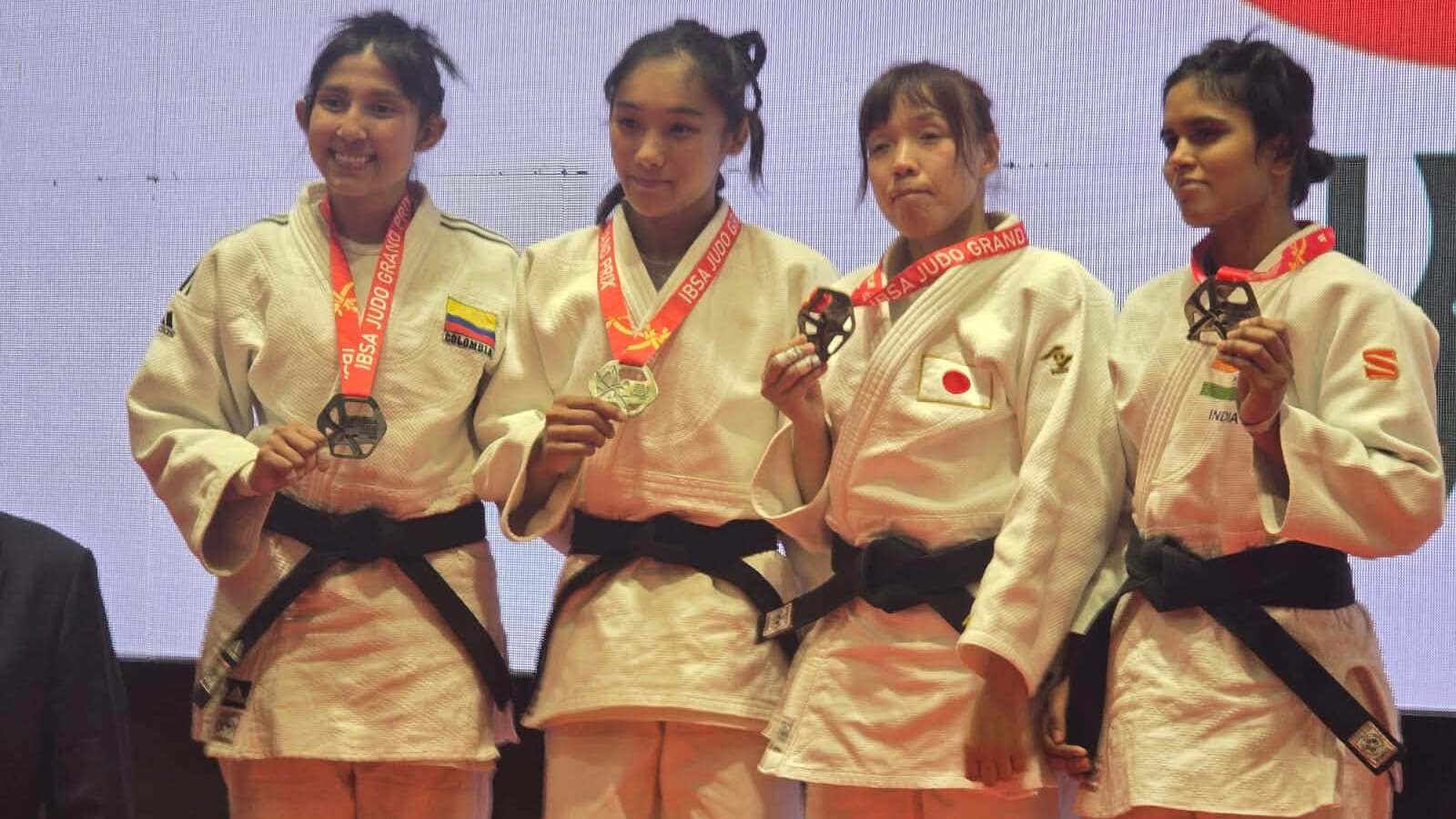 Imagen de Catalina Lamadrid hace historia al ganar medalla de plata en el Grand Prix de Judo Paralímpico en Brasil