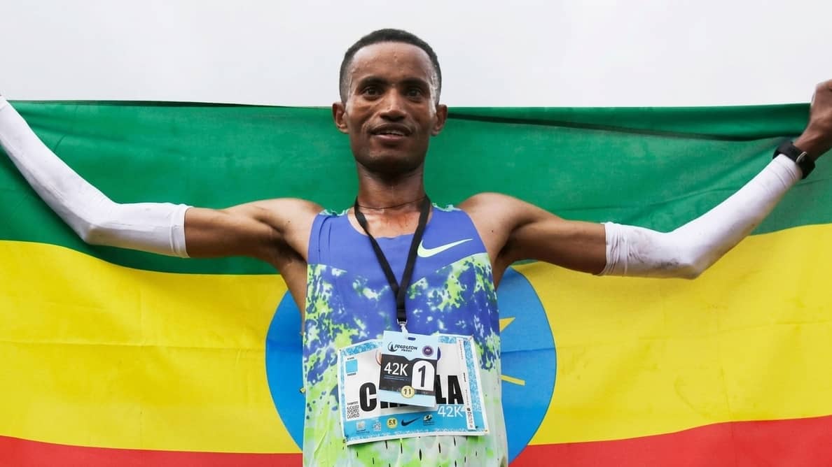 Imagen de Maratón de Cali: africanos Gossa Challa y Stacy Ndiwa ganan la carrera