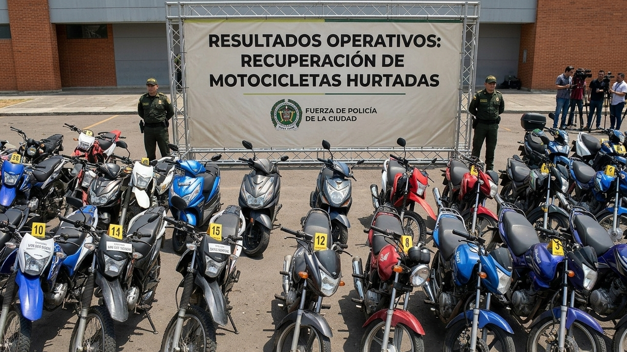 Imagen de Descubren 2.700 motos robadas con sistemas de identificación adulterados en Cali