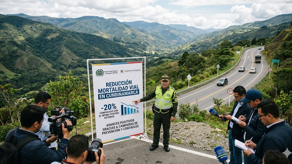 Imagen de Autoridades de transito en Colombia registran reducción en mortalidad vial en varios departamentos