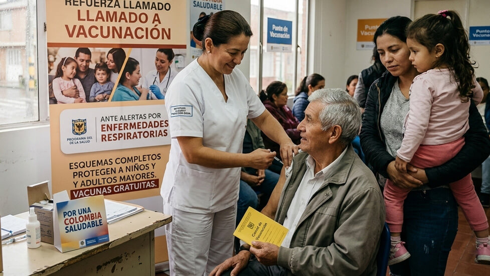 Imagen de Ministerio de salud refuerza llamado a vacunación ante alertas por enfermedades respiratorias