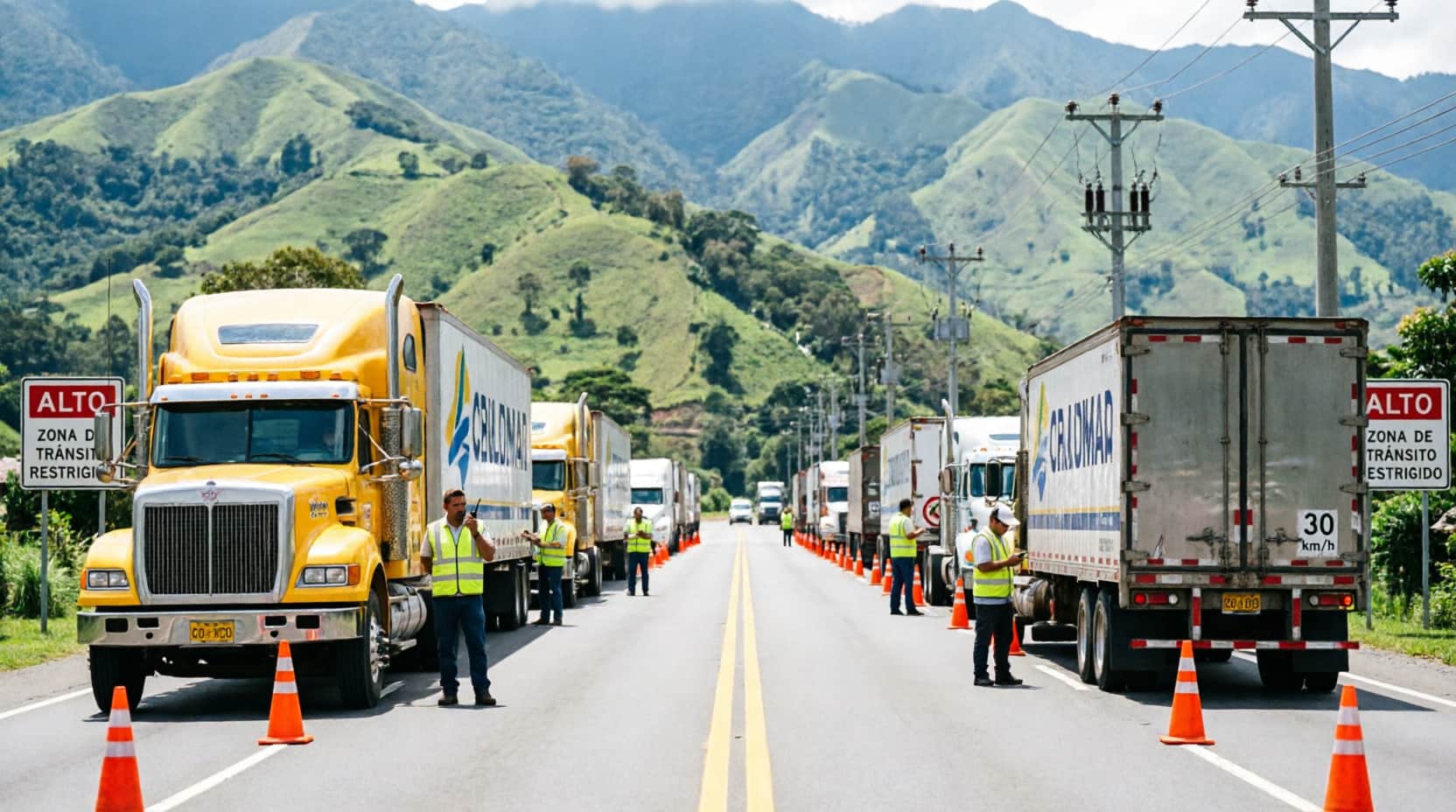 Imagen de Bloqueos viales generan pérdidas por 1.3 billones de pesos en Colombia durante 2026