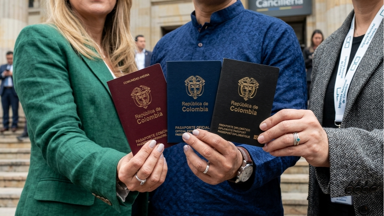 Imagen de Colombia presenta nuevos pasaportes producidos por el Gobierno