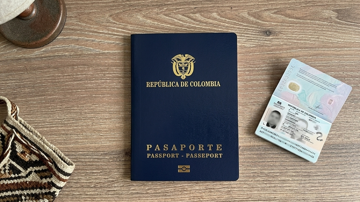 Imagen de Pasaporte colombiano mejora posición en ranking mundial