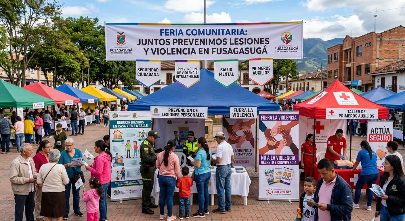 Imagen de Policía de Fusagasugá lanza campaña de prevención contra lesiones personales y violencia