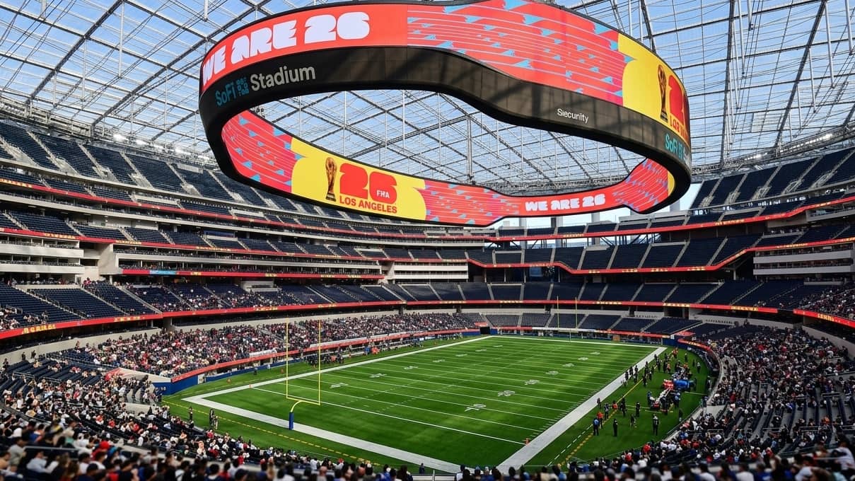 Imagen de Huelga en el estadio más caro del mundo antes del Mundial 2026 por salarios