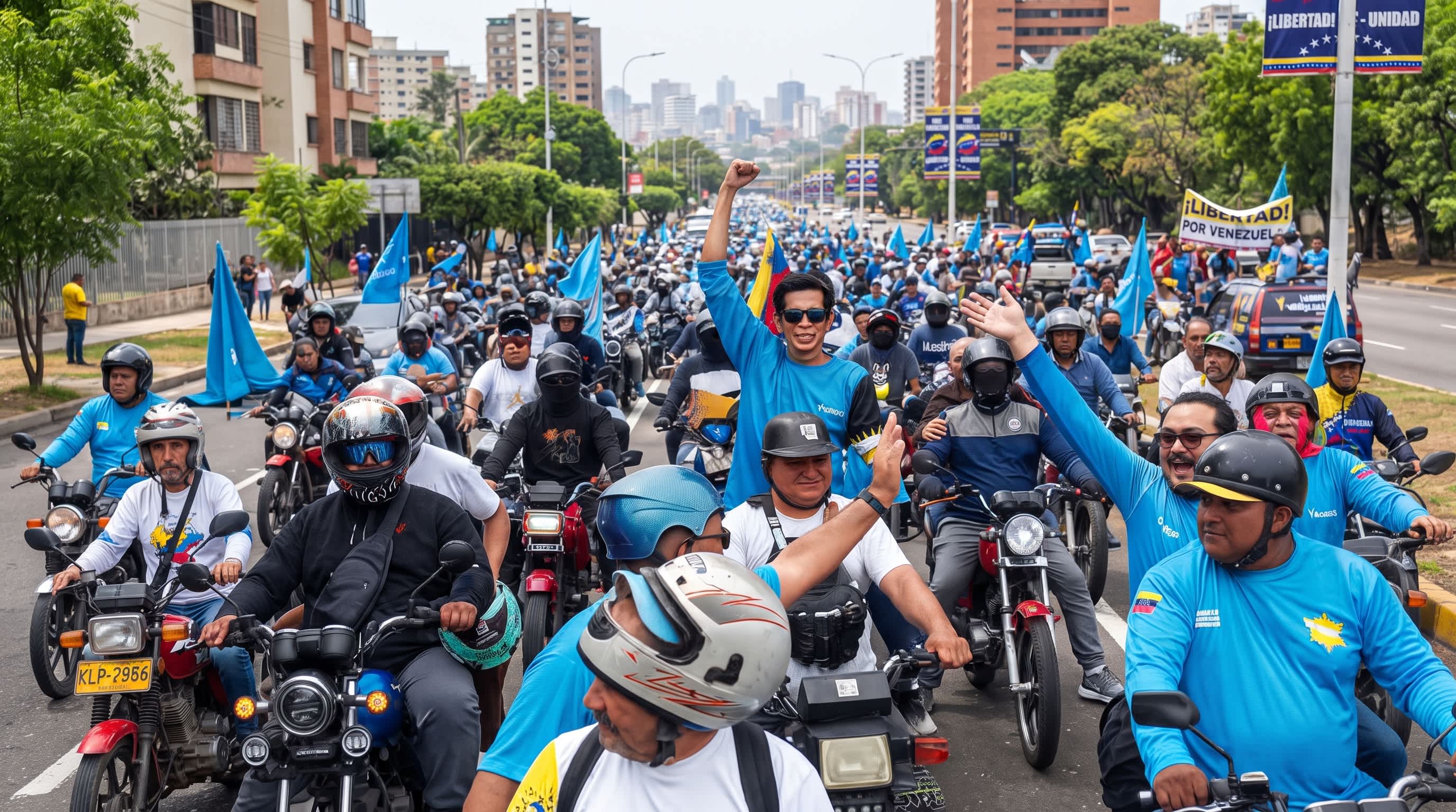 Imagen de Protestas en Venezuela exigen regreso seguro de María Corina Machado